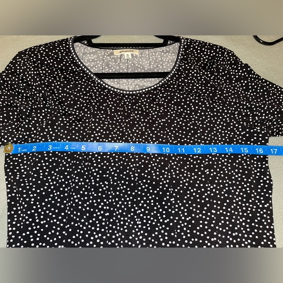 MAX Studio Empire Waist 3/4 Sleeve Dress SZ M - Picture 4 of 6